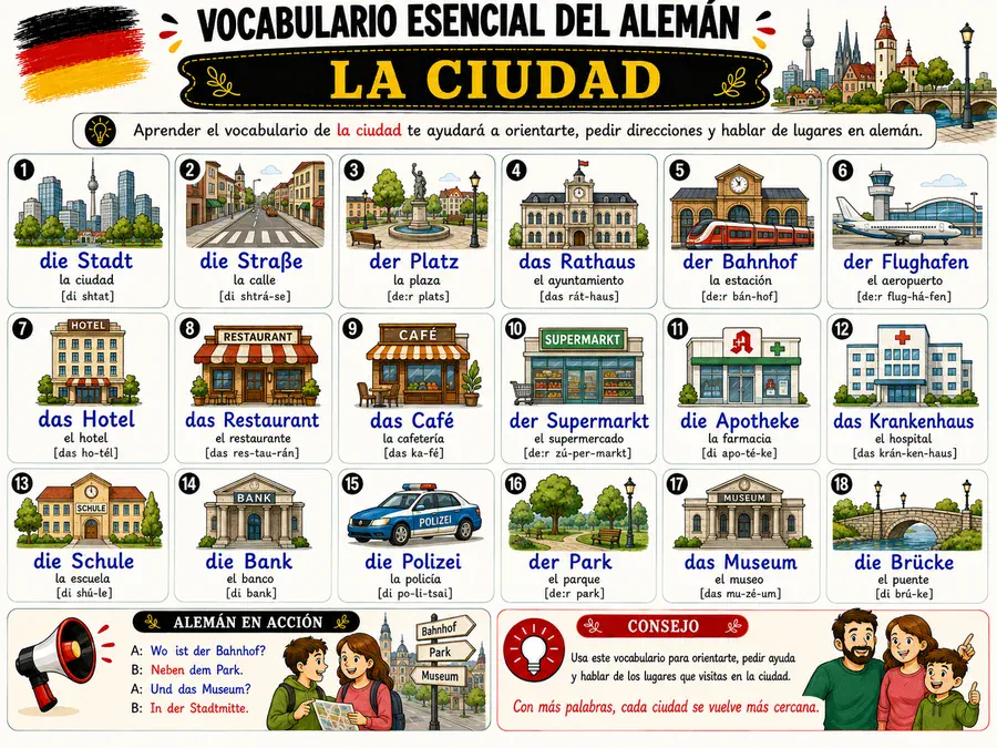 Página ilustrada del material