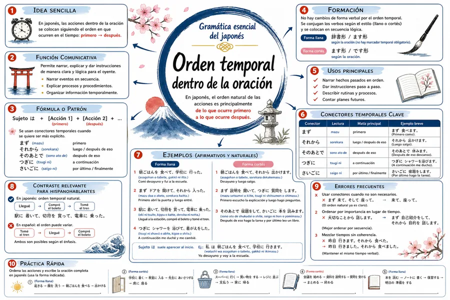 Página ilustrada del material